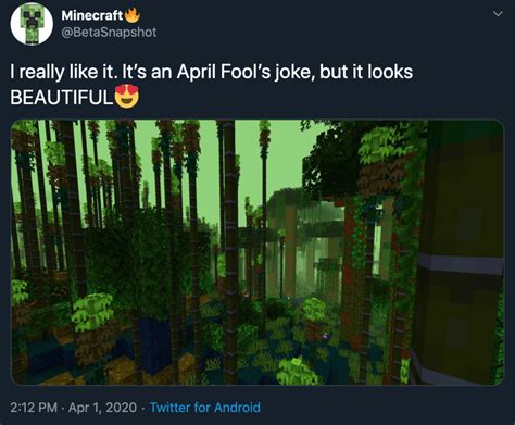 april fools 2024 minecraft update